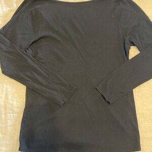 Banana Republic, Black Ribbed Top
